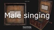 Phasmophobia music box Male singing