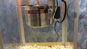 Movie theater style popcorn popper