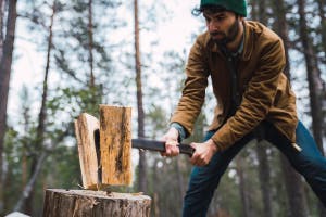 Wood Chopping SFX