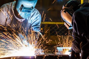 Metal (welding) soundboard