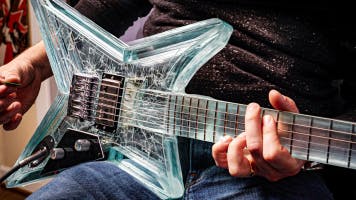 Guitar soundboard