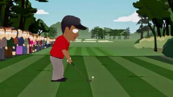Tiger Woods, South Park soundboard